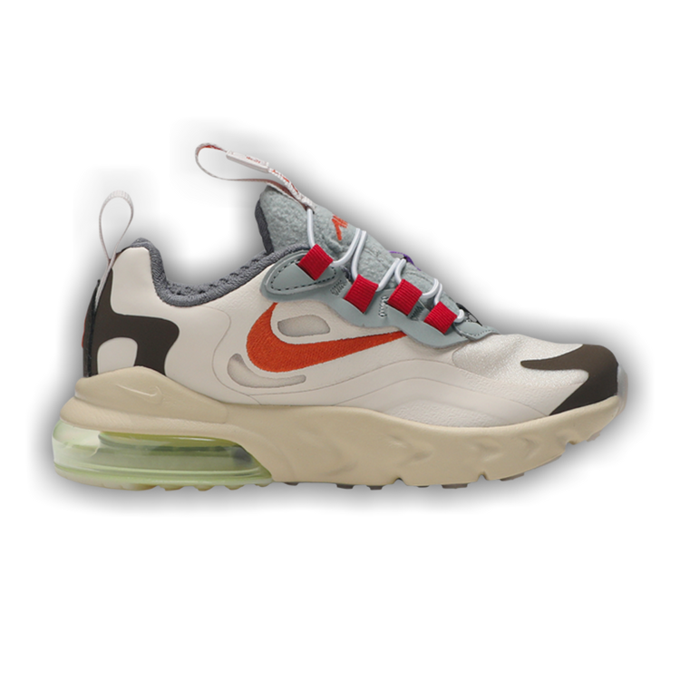 スニーカー Nike Air Max 270 React ENG Travis Scott Cactus Trails TRAVIS SCOTT Nike AIR MAX 270 React Cactus Trail REVIEW