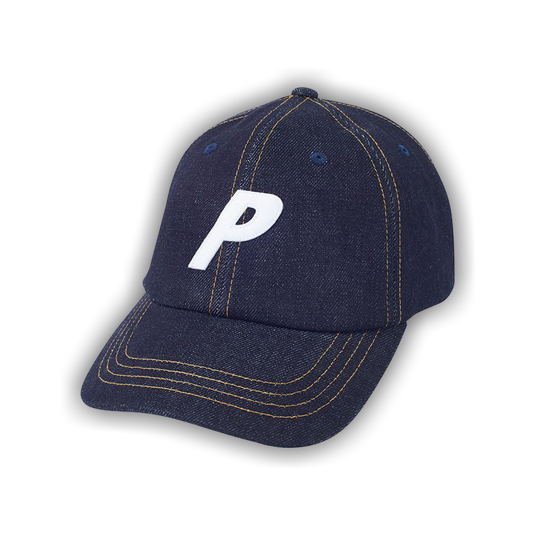 Buy Palace Denim P Six-Panel Hat 'Stone Wash' - P18H084 | GOAT SA