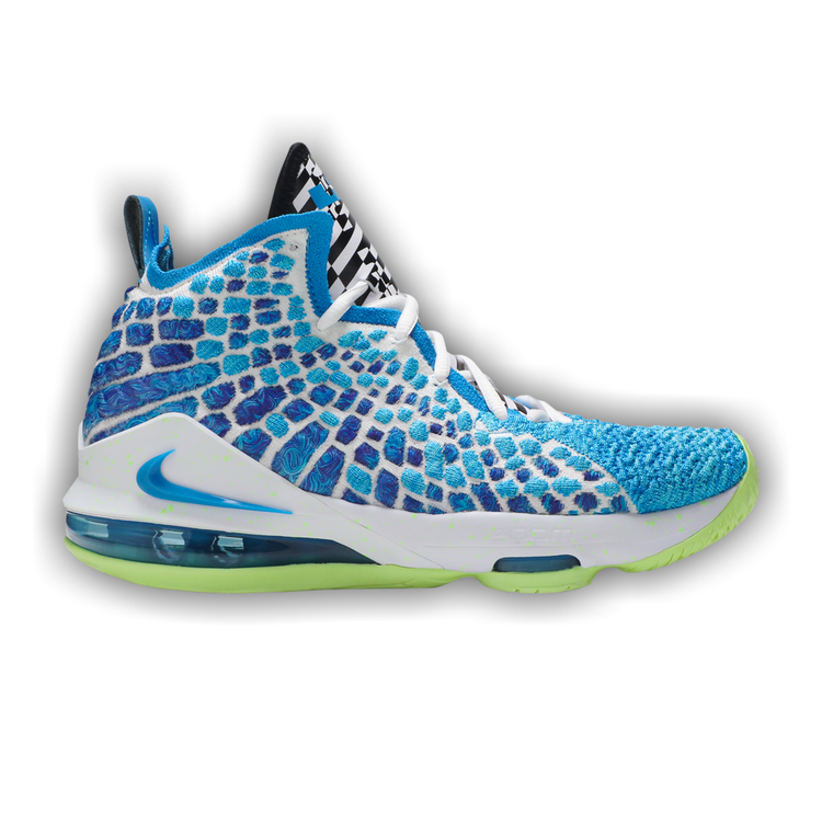 Lebron 17 blue top