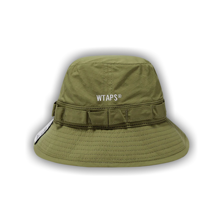 帽子 WTAPS JUNGLE HAT GREEN KHAKI WTAPS Hat.Cap JUNGLE 02 / HAT / POLY. WEATHER. FORTLESS