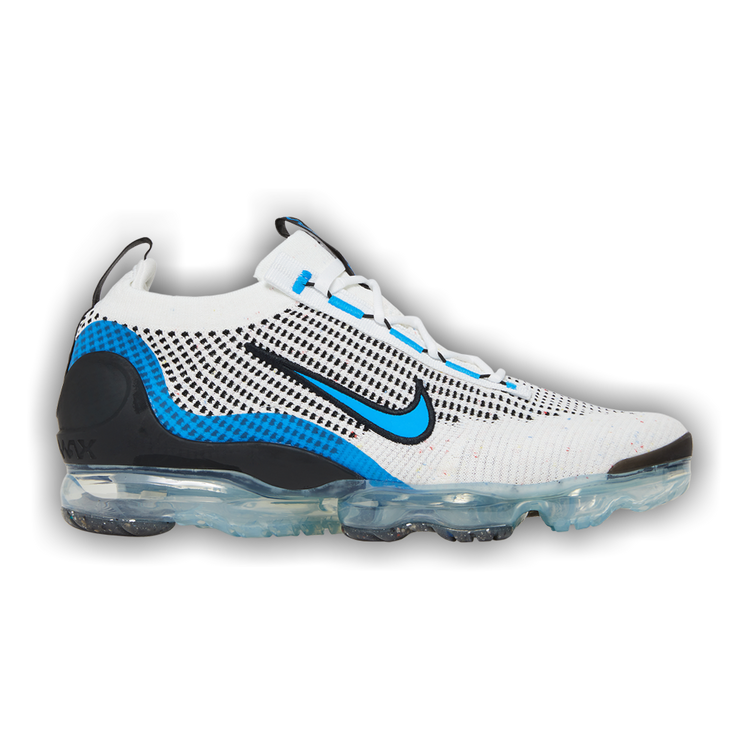 White and blue vapormax discount
