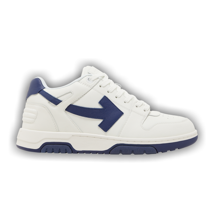 Buy Off-White Out of Office 'White Navy Blue' - OMIA189F22LEA001