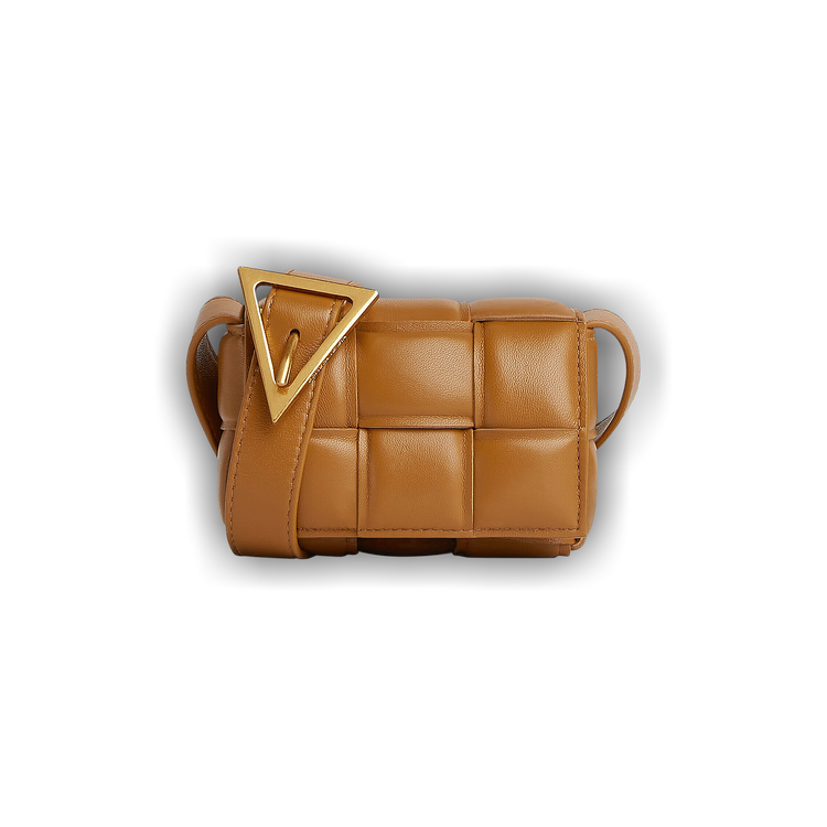 Buy Bottega Veneta Padded Candy Cassette Shoulder Bag 'Camel/Gold