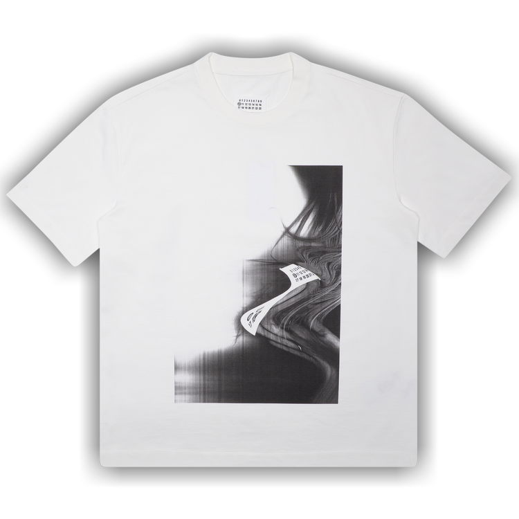 Buy Maison Margiela Illusion Print T-Shirt 'White' - S50GC0632 