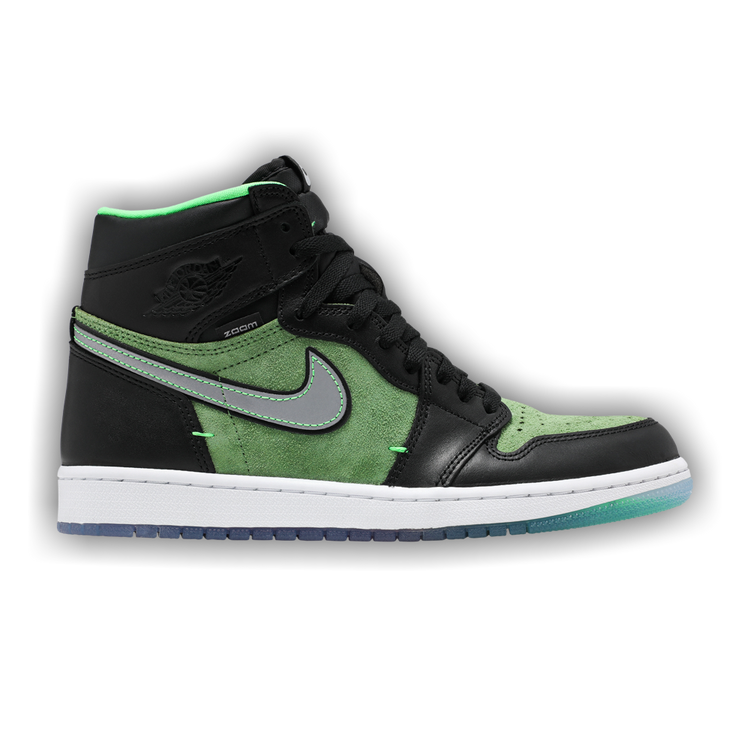 men air jordan 1 high zoom zen green