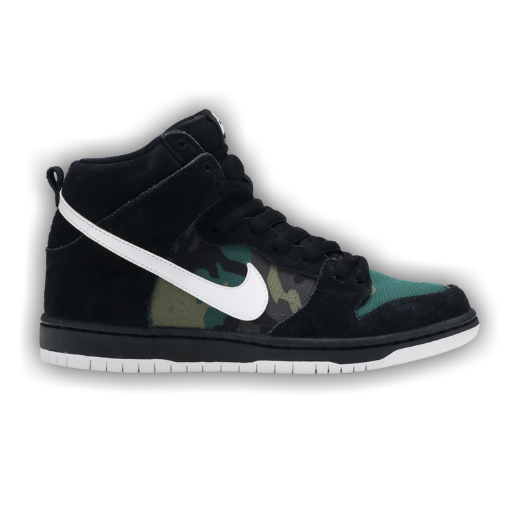 Camo nike top sb dunk high