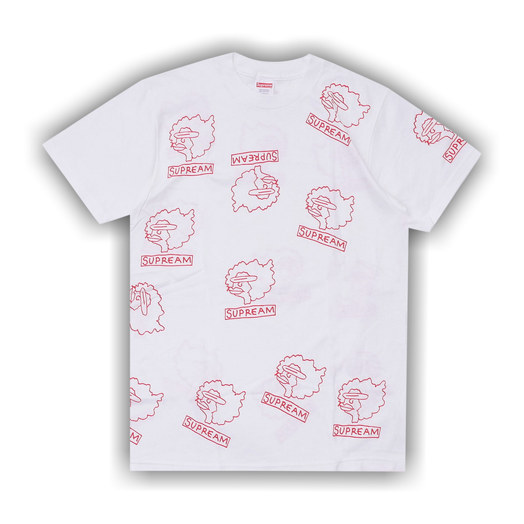 Buy Supreme Gonz Heads Tee 'White' - FW17T24 WHITE | GOAT CA