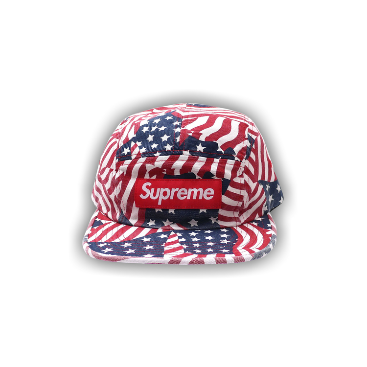 Buy Supreme Washed Chino Twill Cap 'Flags' - SS20H84 FLAGS