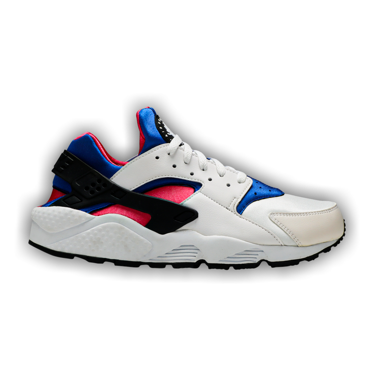 pink blue and white huaraches