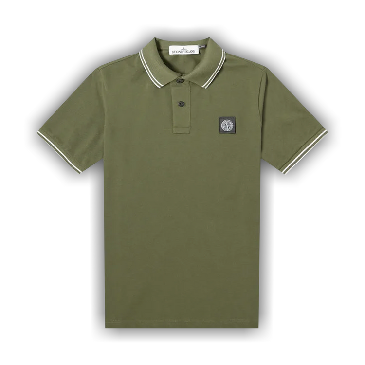 Buy Stone Island Classic Polo Shirt 'Olive' - 721522R39 V0058 | GOAT