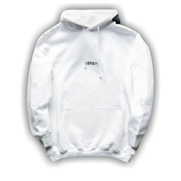 Buy Vetements Written Logo Hoodie 'White' - UAH21TR630 WHIT Buy Vetements Written Logo Hoodie 'White' - UAH21TR630 WHIT