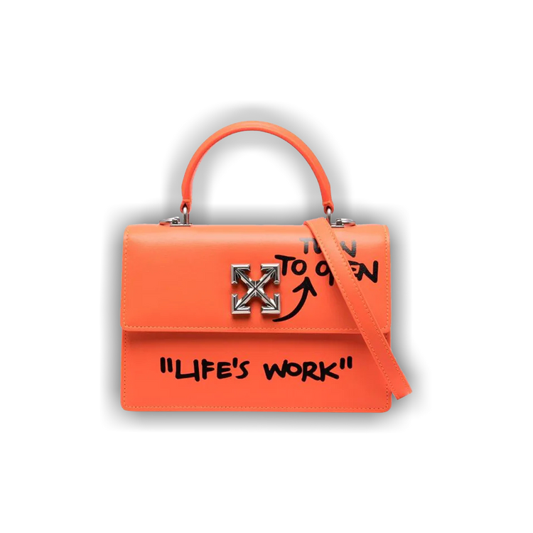 パネライ 希少 Jitney Off-White Buy 1.4 'Orange/Black Bag Tote アイケア