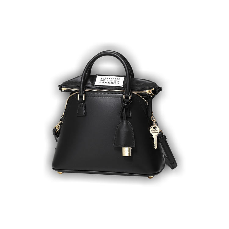 トートバッグ MAISON MARGIELA Women Bags S56WG0082 P4455T8013 Black Maison Margiela S56WG0082 5AC Mini Tote Shoulder Bag