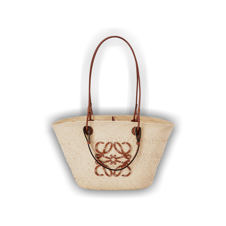 Buy Loewe Anagram Basket Bag 'Natural/Tan' - A223T43X02 2435