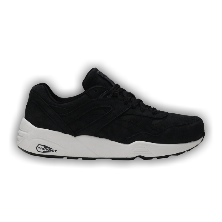 Puma trinomic r698 black white clearance