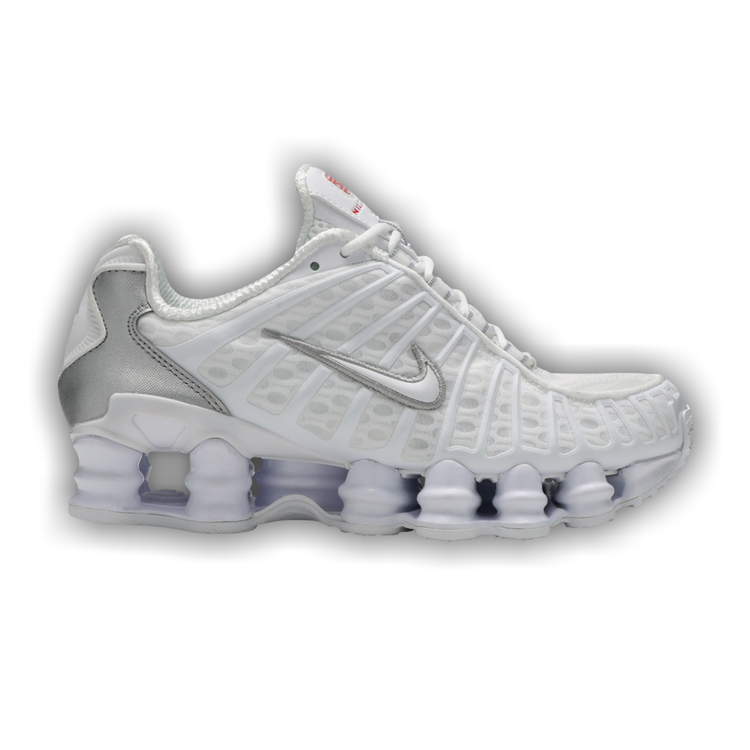 Nike shox silver outlet