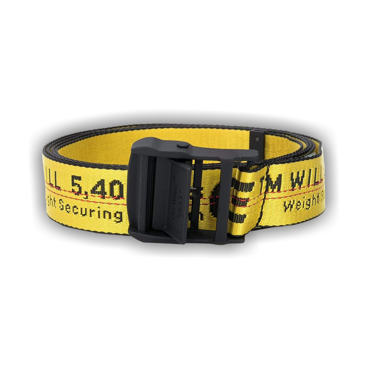 Off white belt transparent clearance