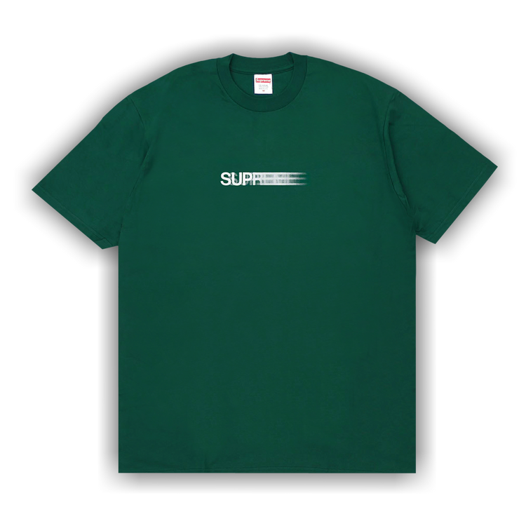 Supreme motion logo tee pale green 2025