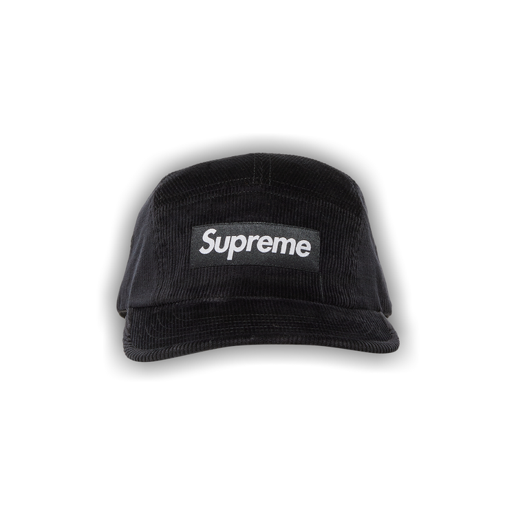 Buy Supreme Corduroy Camp Cap 'Black' - FW22H100 BLACK | GOAT