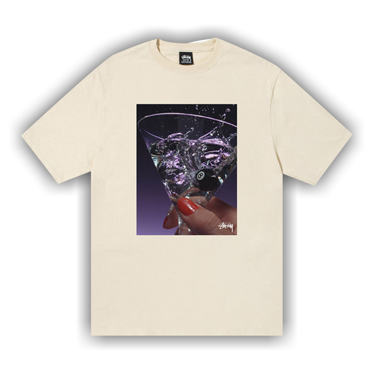 Buy Stussy Martini Tee 'Putty' - 1904849 PUTT | GOAT