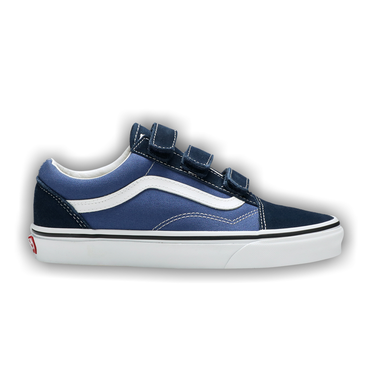 Buy Old Skool Suede Canvas Velcro Dress Blue VN0A3D29OIW GOAT