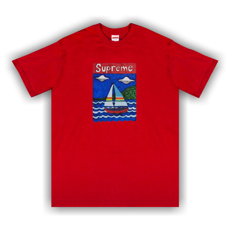Buy Supreme Sailboat Tee Red SS20T17 RED GOAT