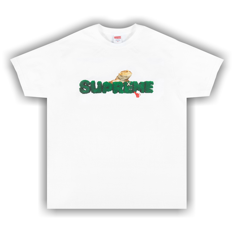 Supreme Lizard tee Red Large SS20 new deadstock | eBay