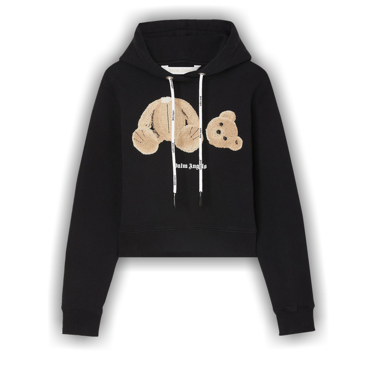 Buy Palm Angels Bear Hoodie 'Black/Brown
