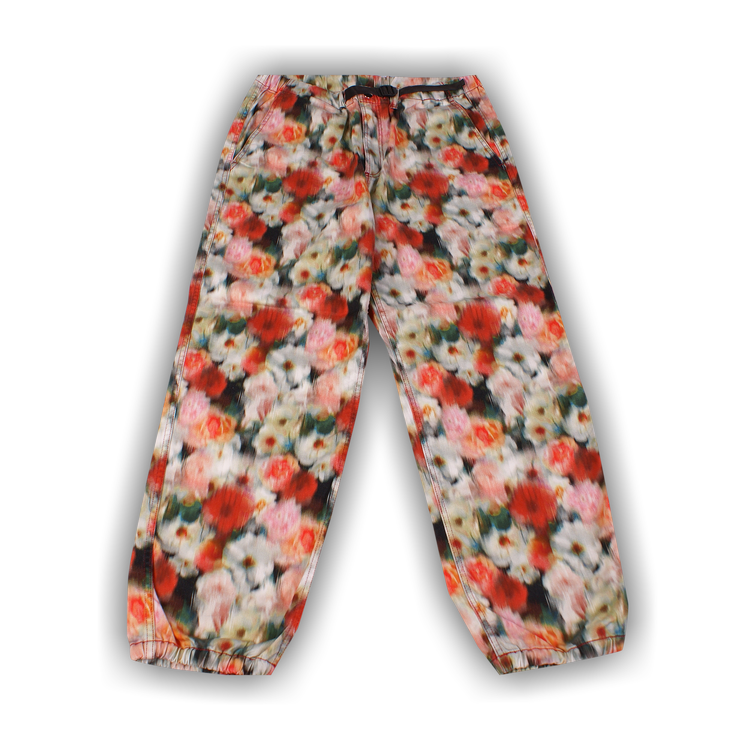 Supreme liberty floral belted pant red S