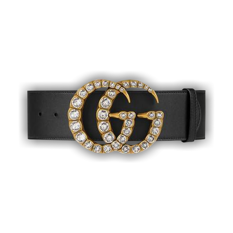Gucci belt with crystal buckle outlet
