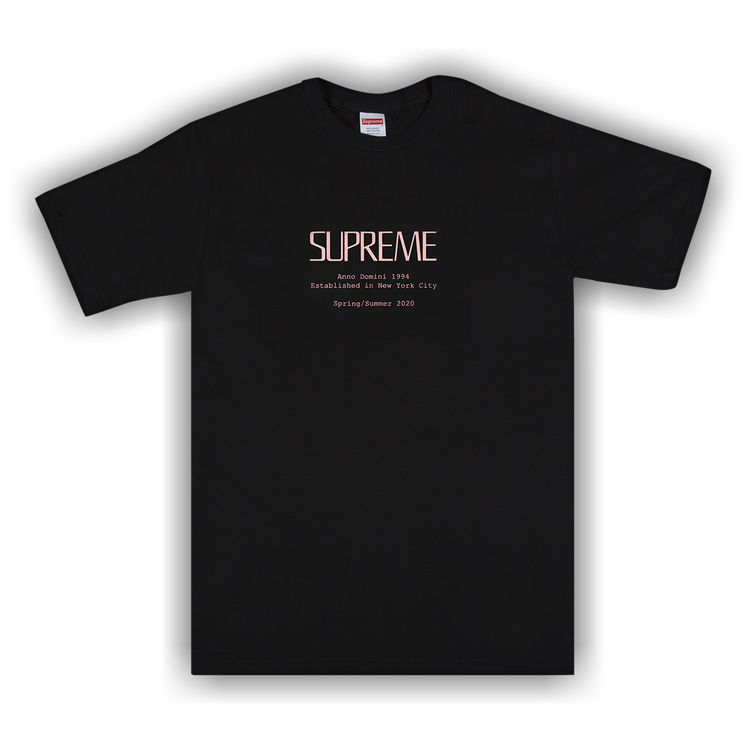 Supreme anno shop domini tee white