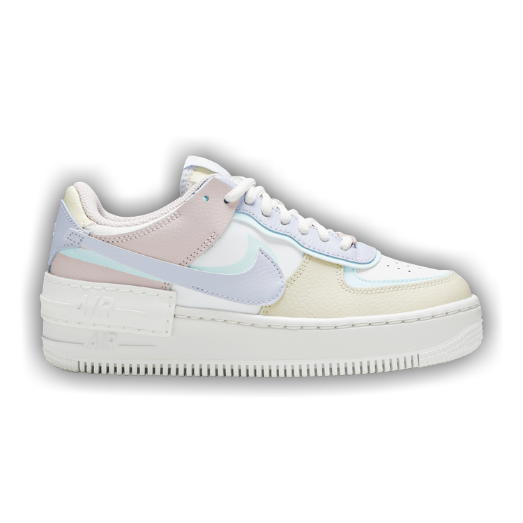 Nike Air Force 1 Shadow White Glacier Blue Ghost (W) Pastel CI0919-106 