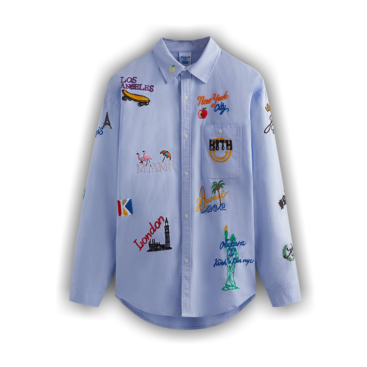 Buy Kith For Otakara NYC Apollo Oxford Button Down Shirt 'Prestige