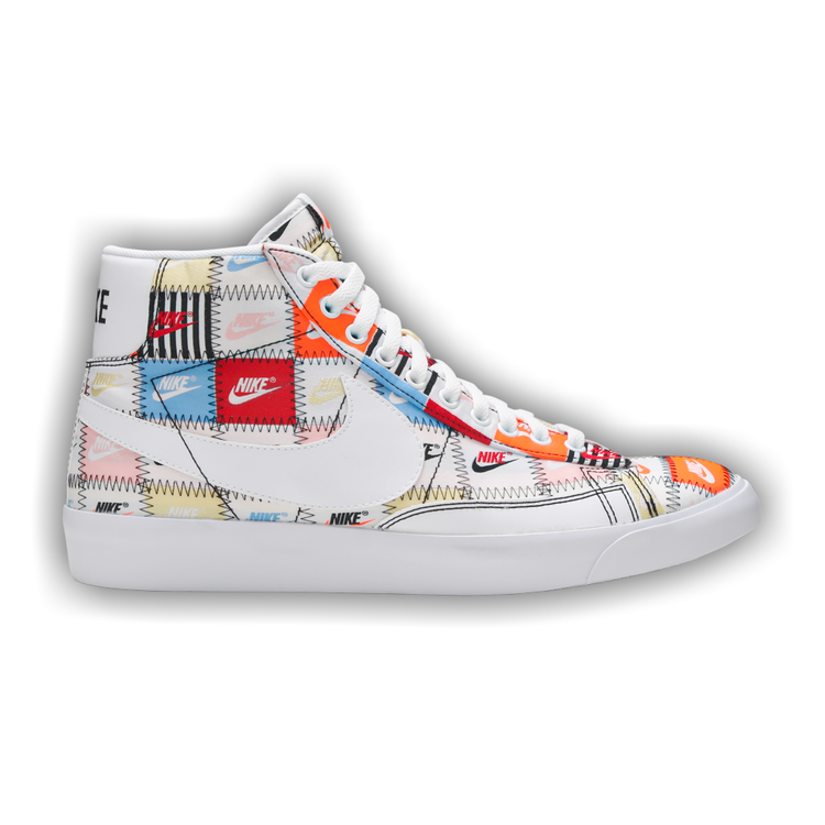 Blazer mid spring patchwork hot sale