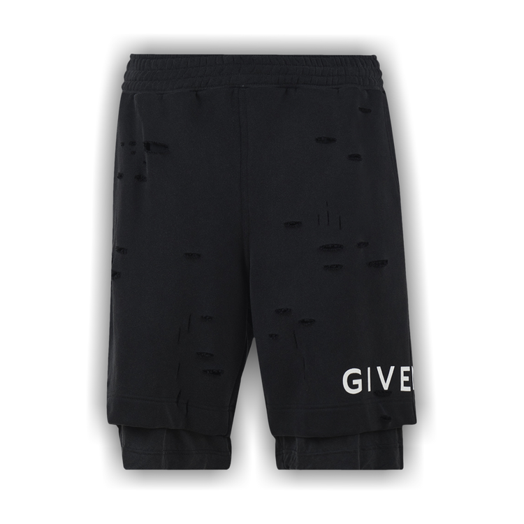 Buy Givenchy Board Fit Hole Shorts 'Black' - BM51613Y9W 011