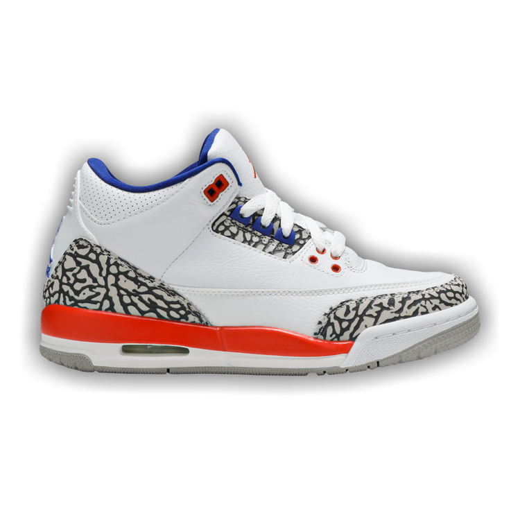 Jordan 3 knicks rival sales