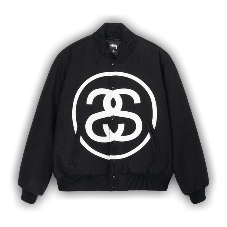Stussy baseball jacket on sale