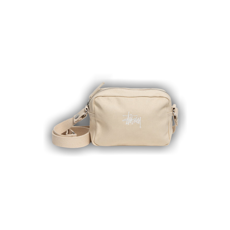 Stussy Canvas Side Pouch 'Natural'