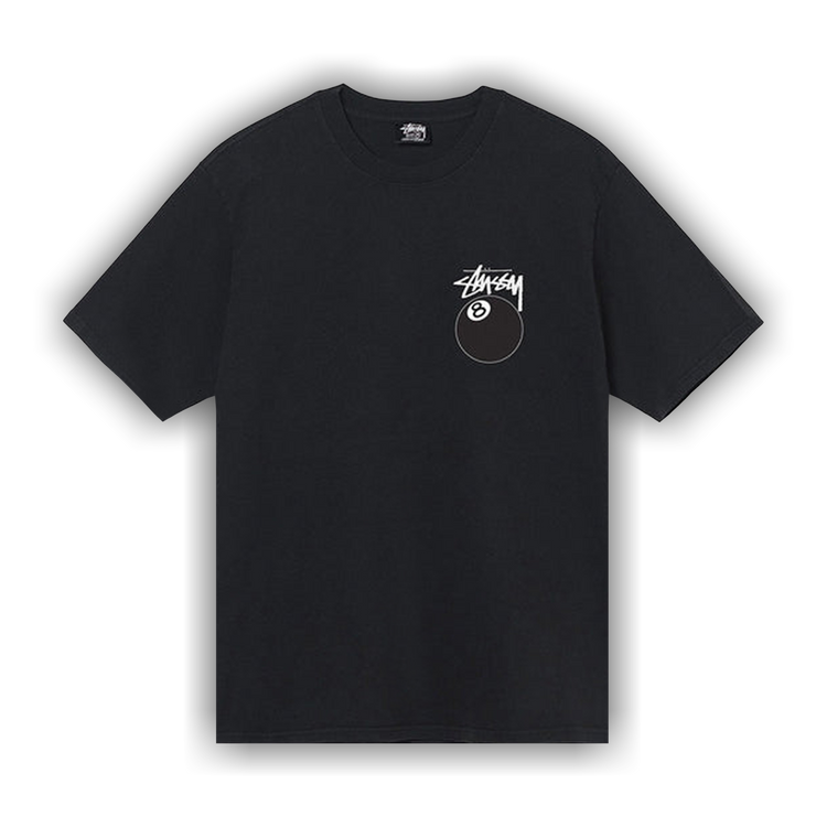 Buy Stussy 8 Ball Pigment Dyed Tee 'Black' - 1904864 BLAC | GOAT