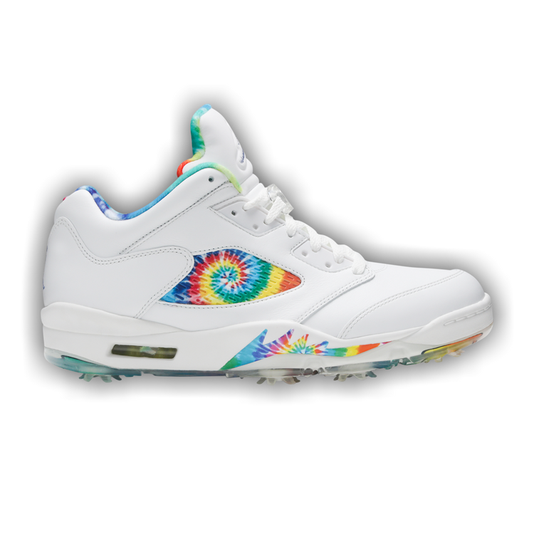 Buy Air Jordan 5 Low Golf 'Peace, Love, and Golf' - CW4205