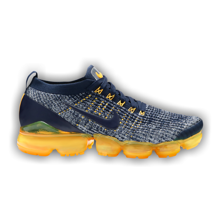 Buy Air VaporMax Flyknit 3 College Navy Orange AJ6900 400 GOAT