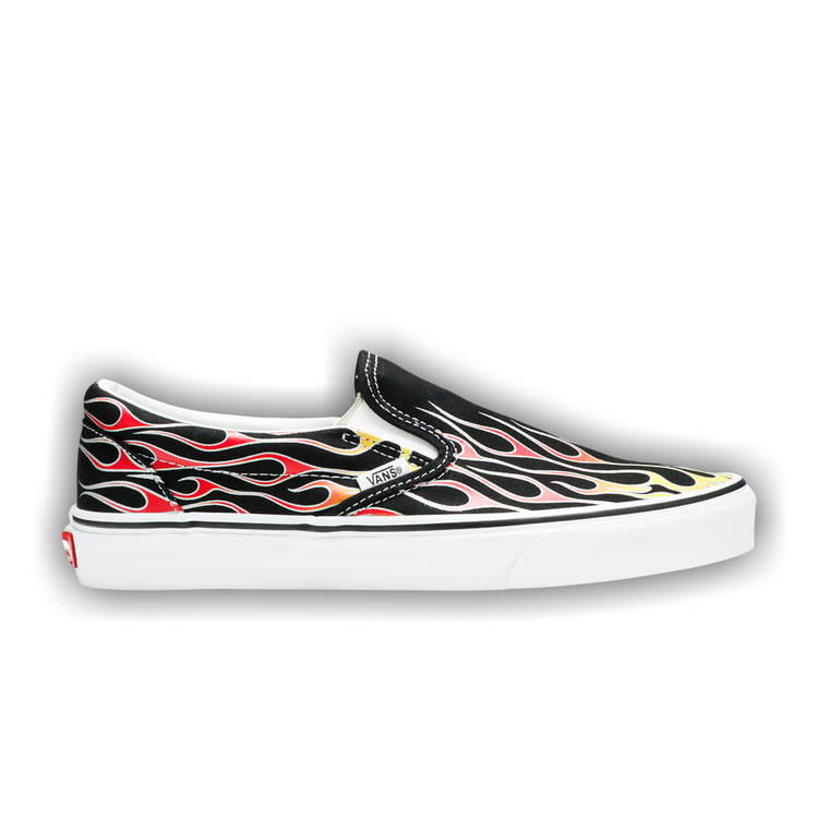 Buy Classic Slip-On 'Mash Up Flames' - VN0A38F7VKJ | GOAT