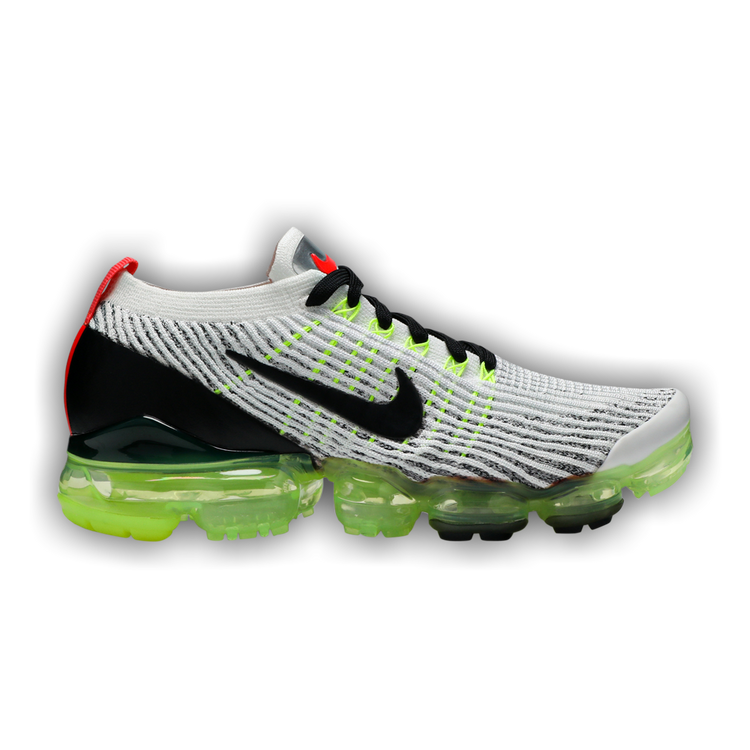 Nike air vapormax discount flyknit neon