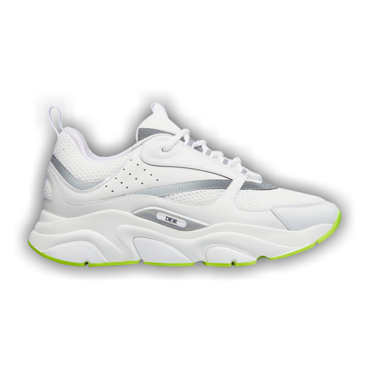 Dior Ivory, Olive Green, & Neon Green 'B22' Sneakers