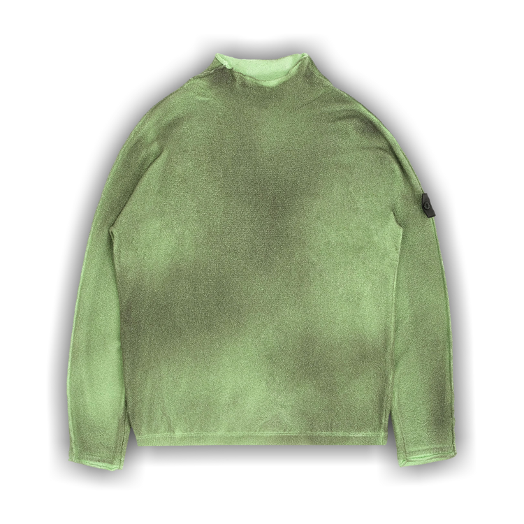 Buy Stone Island Shadow Project Mockneck Knit Sweater 'Green Buy Stone Island Shadow Project Mockneck Knit Sweater 'Green