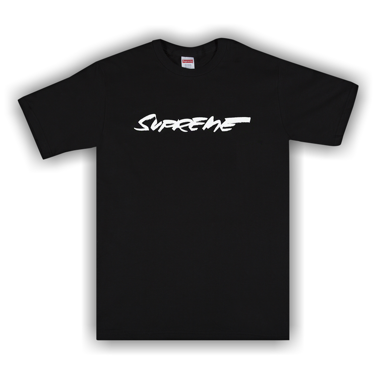 Buy Supreme Futura Logo Tee 'Black' - FW20T18 BLACK | GOAT