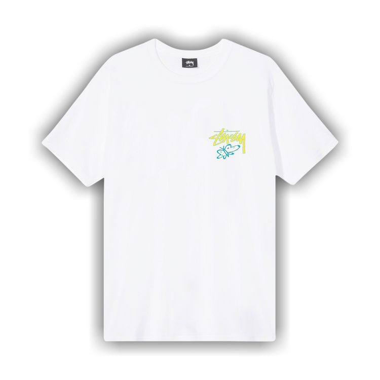 【Stussy】 正規品★ In Bloom T-Shirt White ★人気 In Bloom Tee - White – Feature
