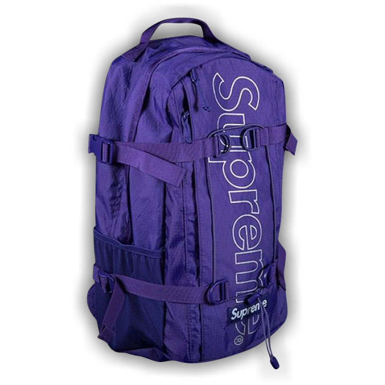 Supreme backpack 18fw purple