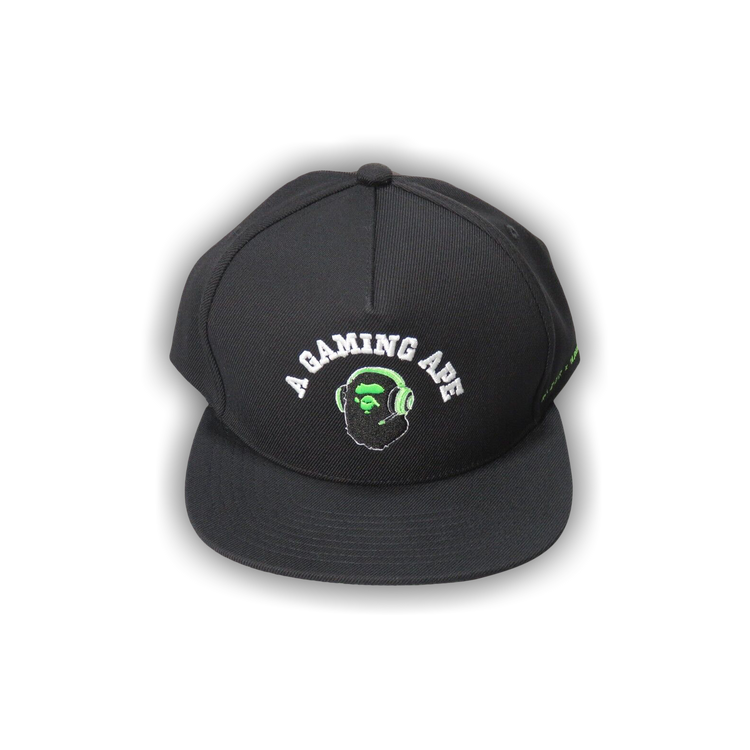 Buy BAPE x Razer Snapback Cap 'Black' - 1I23 180 906 BLACK
