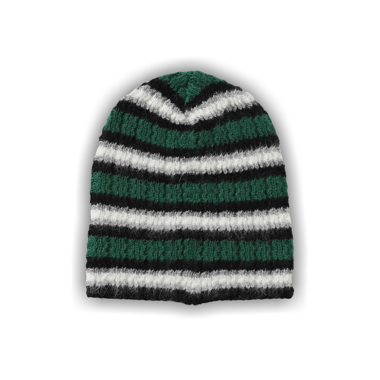 USED ERL STRIPE KNIT BEANIE Striped Beanie - Knitting Squirrel